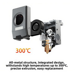 AD5X Hot End All-metal Design Built-in Neck Heating Block For Prototyping