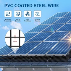 Squirrel & Bird Proof Solar Panel Wire | 8×100 ft Guard Roll