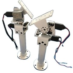 DC Dual Axis Pan Tilt Solar Tracking Monitoring Robot Heavy Load X /Y Axis Motor