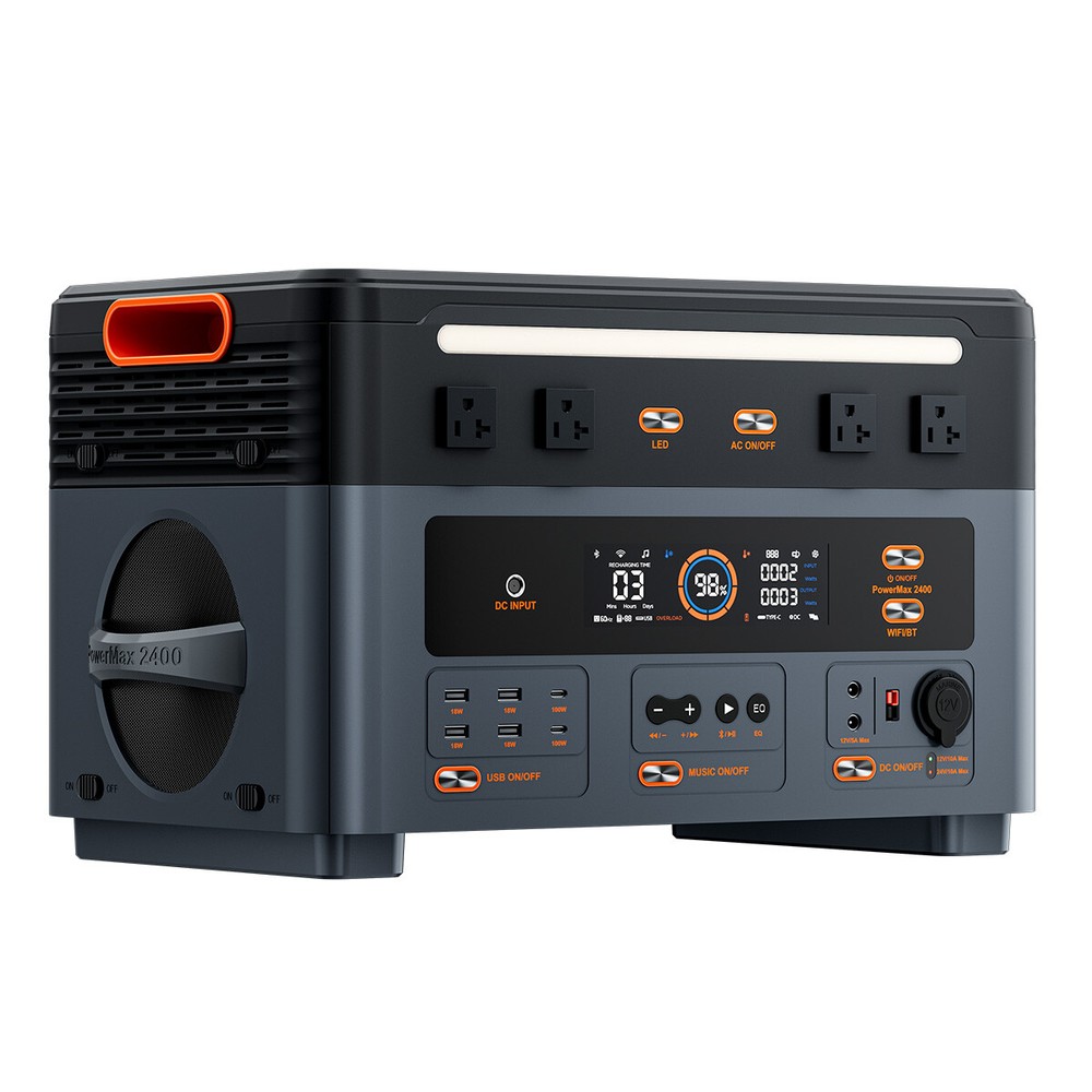Blackview OSCAL PowerMax 6000W Portable Power Station 3600Wh LFP + Extra Battery
