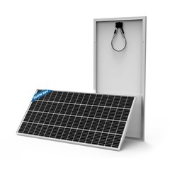 ACOPOWER SOLAR PANEL 200W 24 VOLT MONOCRYSTALLINE HIGH EFFICIENCY – SILVER/WHITE