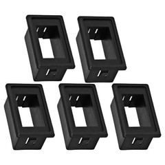 Rocker Switch Housing Set of 5 ABS Suitable for Cars SUVs Trucks Boats