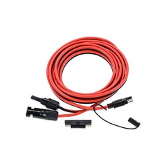 10FT 10AWG Solar SAE Connector Extension Cable with SAE Polarity Reverse Adapter