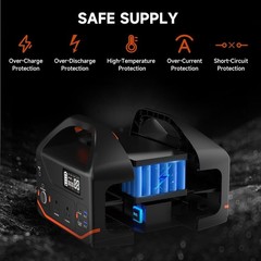 Portable Power Station 600W 293Wh Camping Lithium Battery, Portable Generator…