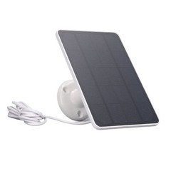 Solar Panel 4W Battery Charger Micro USB Camera Charging Solar Panel White