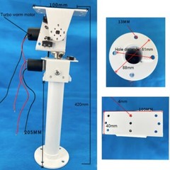 DC Dual-axis Gimbal For Solar Tracking Monitor Large Load High Torque X/ Y-axis