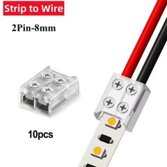 Simplified Setup with Ten Reliable Screw Type Connectors for Your LEDs