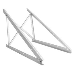 45″ Solar Panel Mount Bracket for 100-400 Watts Solar Panel with Enhanced Cro…