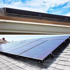 Prolee 100FT Solar Panel Bird/Critter Guard Anti-Rust with 100 Fastener Clips