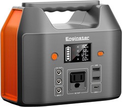 EnginStar Portable Power Station 150W 155Wh Solar Generator