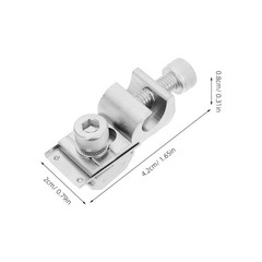 4Pcs Aluminum Solar Panel Mount Grounding Lug Clips for Home Roof Carports
