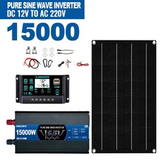 15000W All-in-One Solar Power Kit | 800W Panel + 100A Controller + Inverter