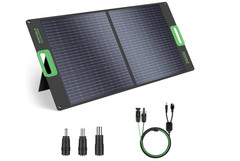 GRECELL 100W Portable Solar Panel for Power Station Generator 20V Foldable