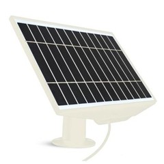 Leaf10 8W Solar Panel for Ring Outdoor Cam, Stick Up Cam & Spotlight Cam White