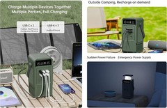Portable Power Station Power bank 200W 60000 Mah LiFePO4 Battery