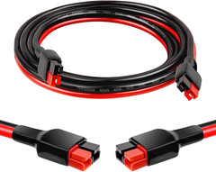 10AWG Anderson Extension Cable – 3FT Solar Extension Cable Anderson Connector fo