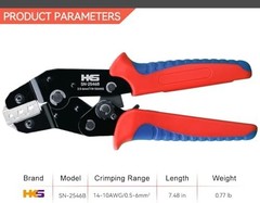 HKS Solar PV Cable Crimping Tool for Solar Connectors, AWG14-10 (2.5/4/6mm²) – 7