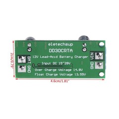 3A 12V Lead-Acid Battery Storage Cell Charger Module UPS Car Solar
