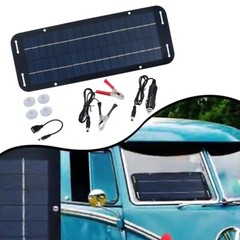 New 60W Solar Panel 12V Olt Trickle Battery Charger For Caravan Car Van Boat Kit