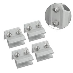 1/4Pcs Solar Panel Bracket Fixing Clamp Mounting Bracket Bracket For Roof New