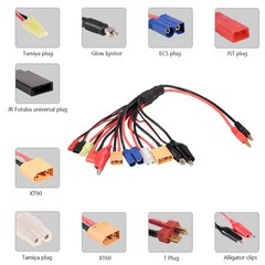 Charging Adapters Multiple Plug Conversion Cable for Remote Control Car
