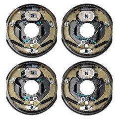 Electric Trailer Brake Assembly, 10″ x 2 – 1/ 4″, 2 Pairs Self – Adjusting