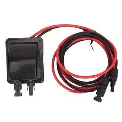 Solar Panel Wire With Connector Entry Gland Solar Adapter Extension Cable 2m