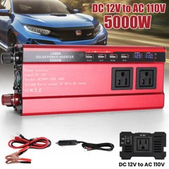 2025 UPGRADE Folding Solar Panel Kit 100W 200W Off Grid RV Camping & Inverter
