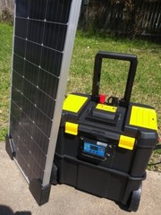 Portable Solar Home Backup Power Energy Off Grid Generator-2000/4000 Watts Peak