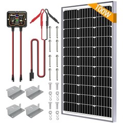 Solar Battery Charger 100W MPPT Maintainer Kit