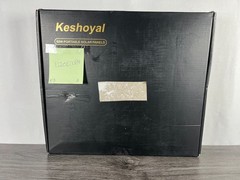 Keshoyal Black 60 Watt High Efficiency Portable Solar Panel For Camping
