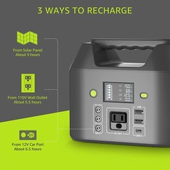 Open Box EnginStar 150W 155Wh Portable Power Station, 110V Power Bank