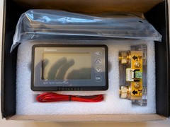 Renogy 500A Battery Monitor w/ Shunt, High and Low Programmable Alarm