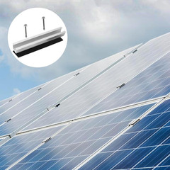 Solar Panel Mounting Brackets Z Brackets Aluminum 12CM Flat Roof Photovoltaic