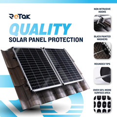 Critter Guard – 6In X 100Ft Solar Panel Bird Guard – Galvanized Black PVC Coated