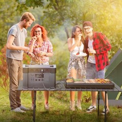 Portable Power Station 2000W (Peak 4000W) MPPT Solar Generator 1500Wh Backup
