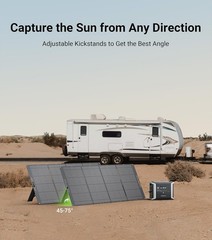 Dabbsson 210W Folding Solar Panel IP67 for Power Station Camping RVs Off-Grid