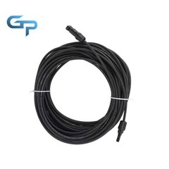 Heavy Duty 20M 4mm² Solar Extension Cable w/M4 Plugs for Panels/Batteries
