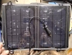 Foldable Solar Charger – Schumacher SP-100 10Watt – Black – For Camping