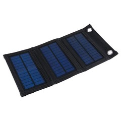 4.5/6/7.5W Folding Solar Panel Blanket Flexible Solar Mat Polysilicon Power USB
