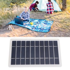 5W Solar Panel Charger High Efficiency USB Charger For Outdoor Use Monocrystalli