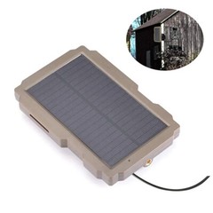 3000mAh 6V-12V Solar Panel Kit Rechargeable For Hunting Camera Trail Camera