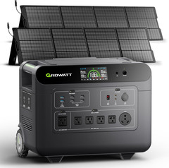 HELIOS 3600 Portable Power Station with 400W Solar Panel, 3600Wh LFP Battery, Ex