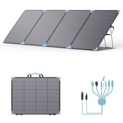 E-POWO 400W 220W Bifacial Solar Panel High Efficiency for Ecoflow Delta 3 Max
