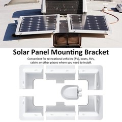 Solar Panel Corner Mounting Brackets Kit 7PCS Caravan Boat RV Vehicle Roof Mount