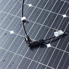 150W ETFE Flexible Solar Panel 12V Mono RV Marine Boat w/ 40A Charge Controller