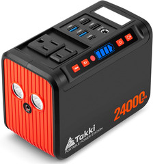 Takki 88.8Wh Portable Power Station Lithium Battery Solar Generator Power Bank w