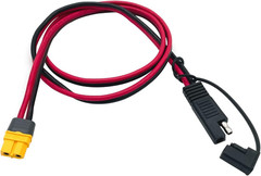 SAE to XT60 Connector Cord 12AWG Wire Extension Cable for Solar Generator Portab