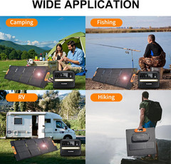 200 Watt Solar Panel,200W Solar Panel,For Power Station Generator,Charger with M