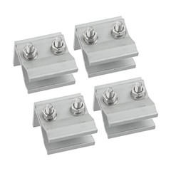 1/4Pcs Solar Panel Bracket Fixing Clamp Mounting Bracket Bracket For Roof New